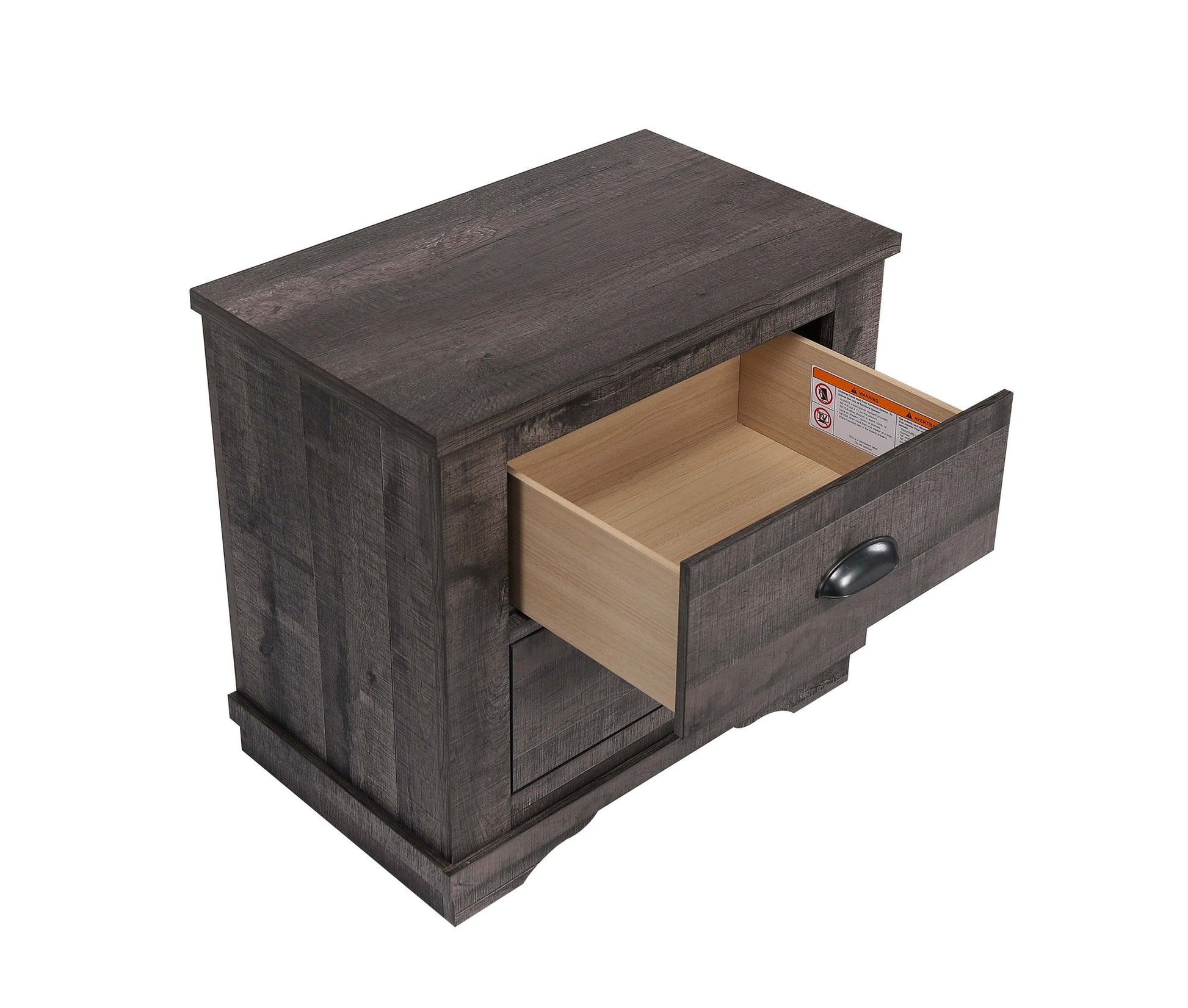 CORALEE NIGHT STAND GREY