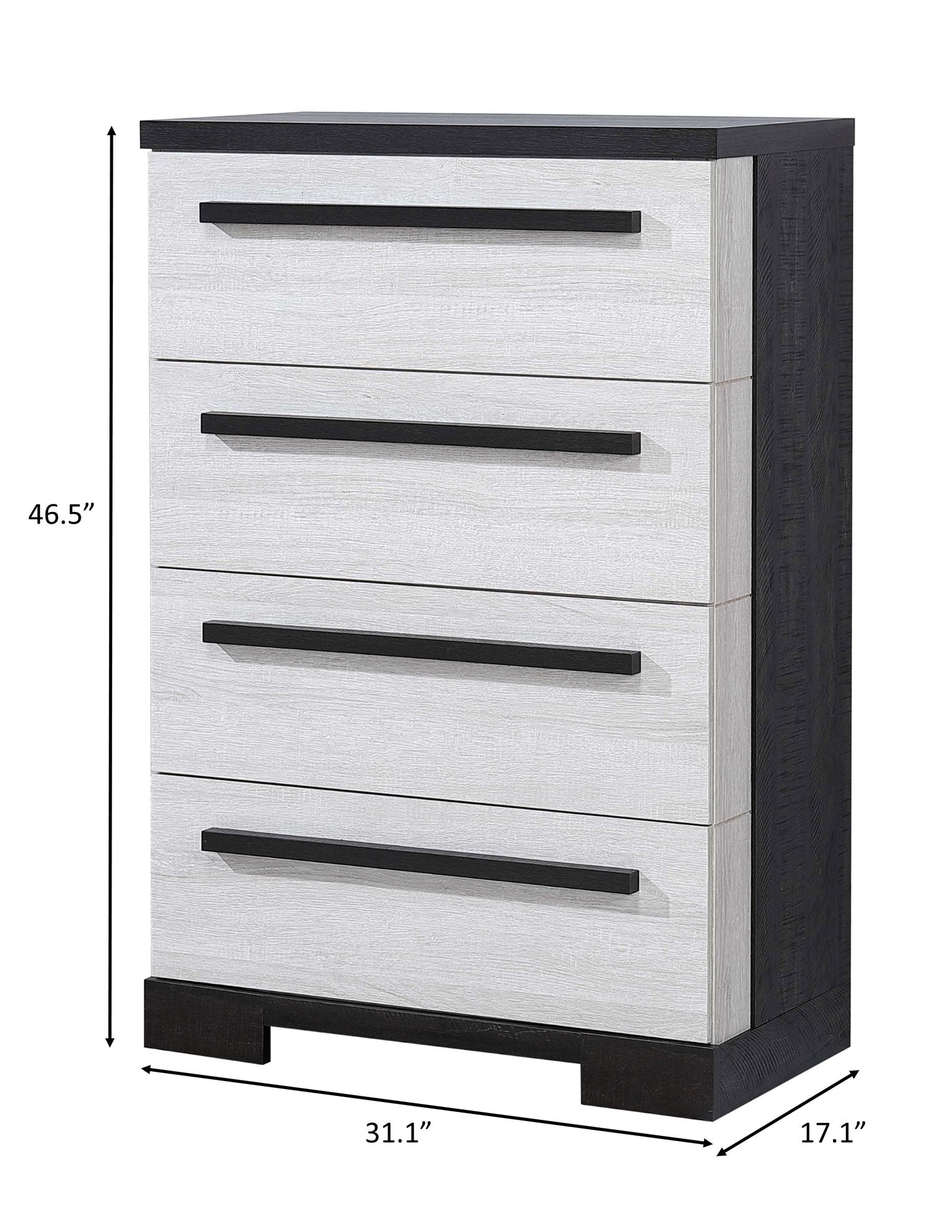 REMINGTON CHEST CHALK/EBONY