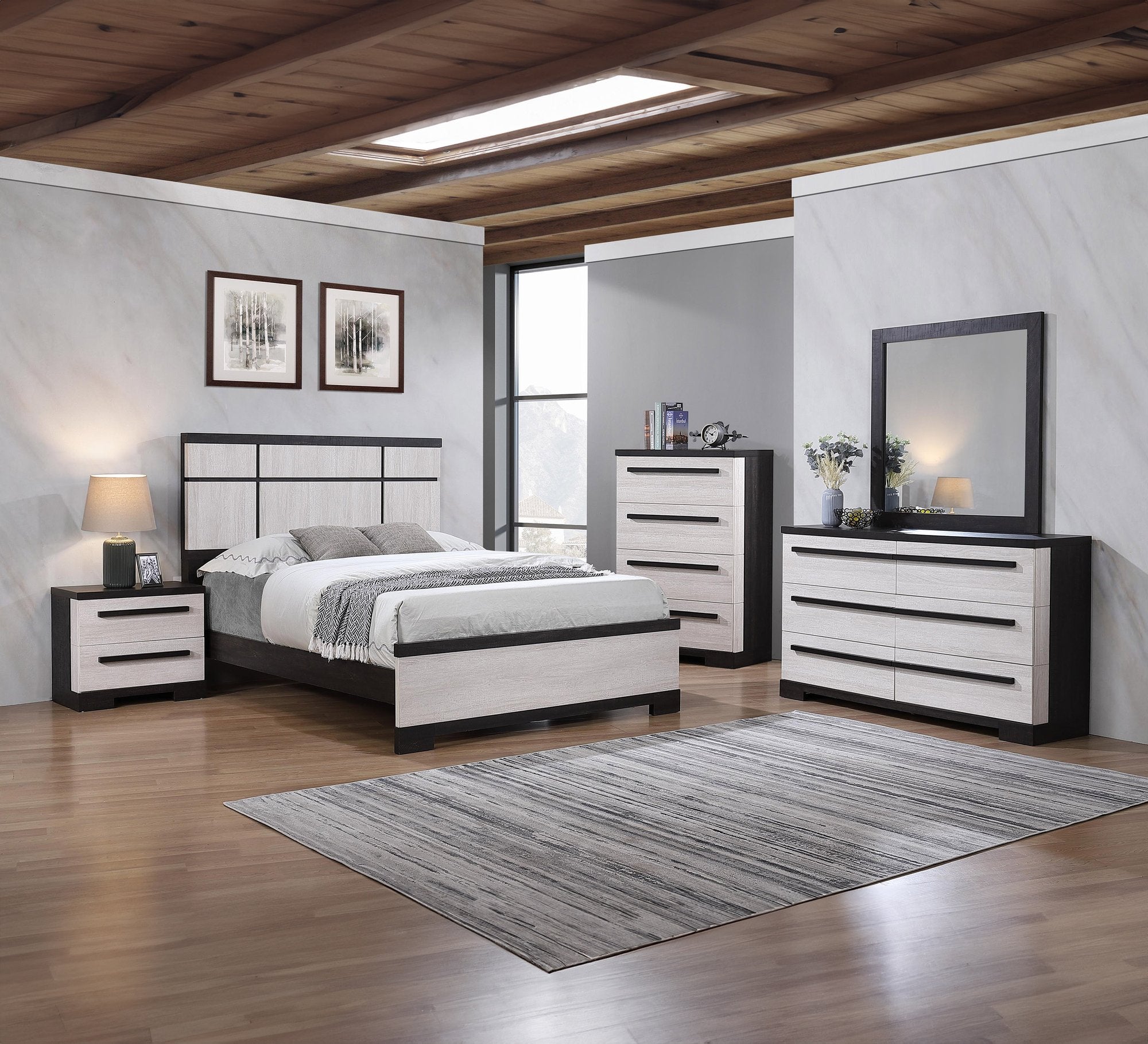 REMINGTON CHEST CHALK/EBONY