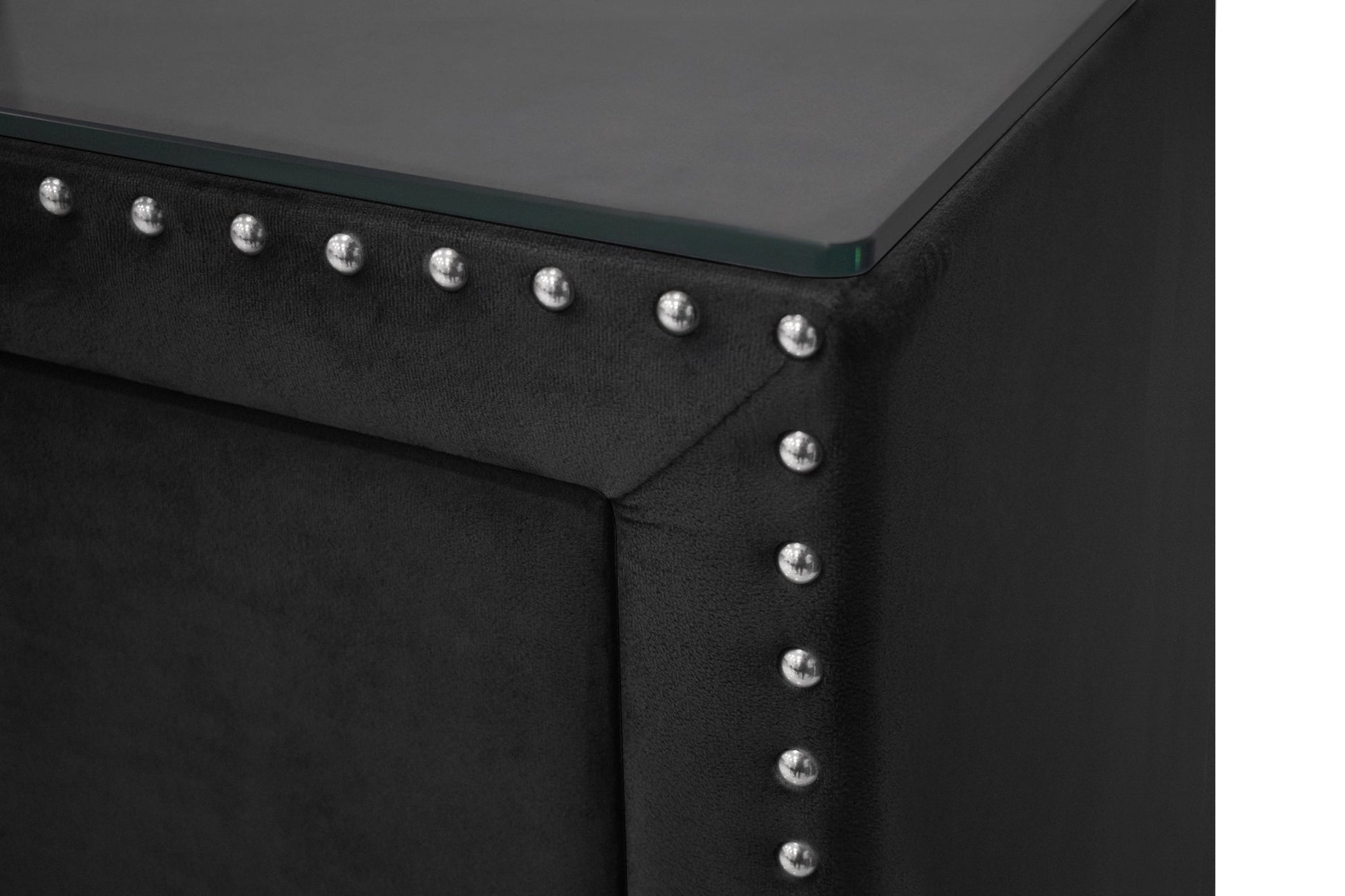 LUCINDA QUEEN HEADBORAD -BLACK
