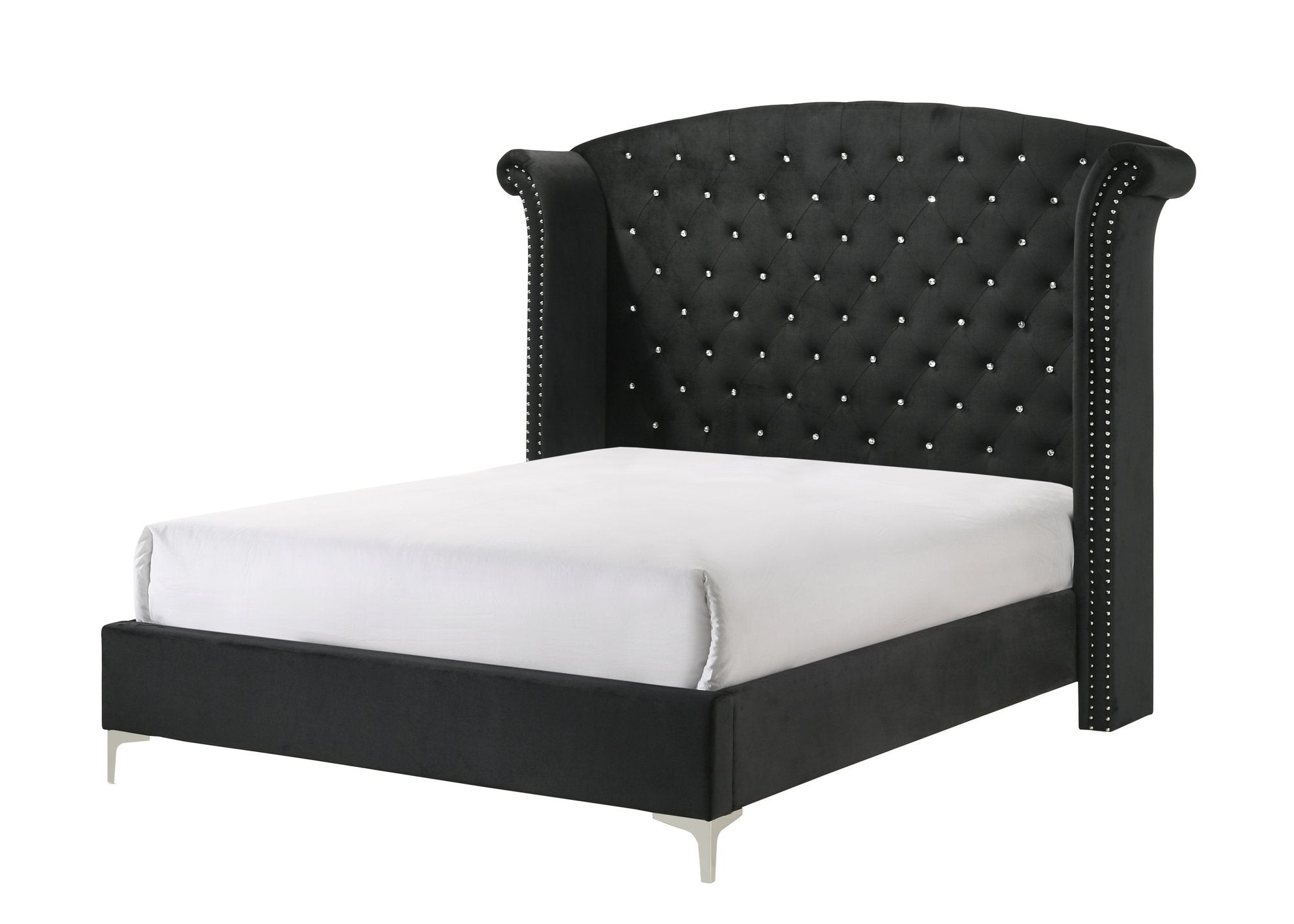 LUCINDA QUEEN HEADBORAD -BLACK