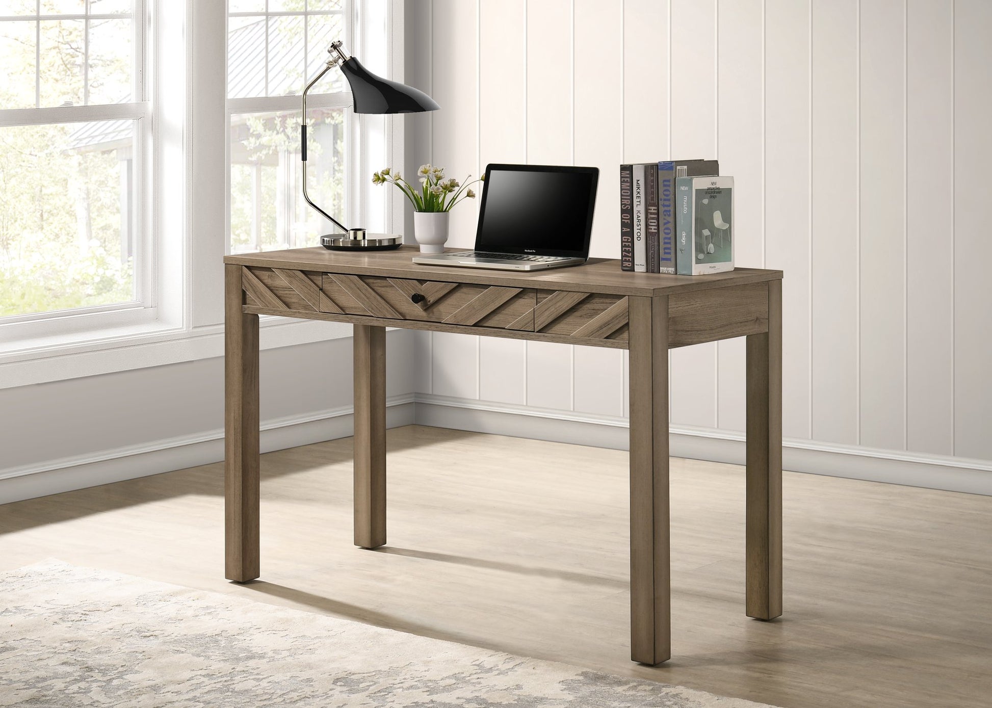 VALOR WRITING DESK-LIGHT BROWN
