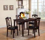 BELL DINING SET W/4 CHAIRS