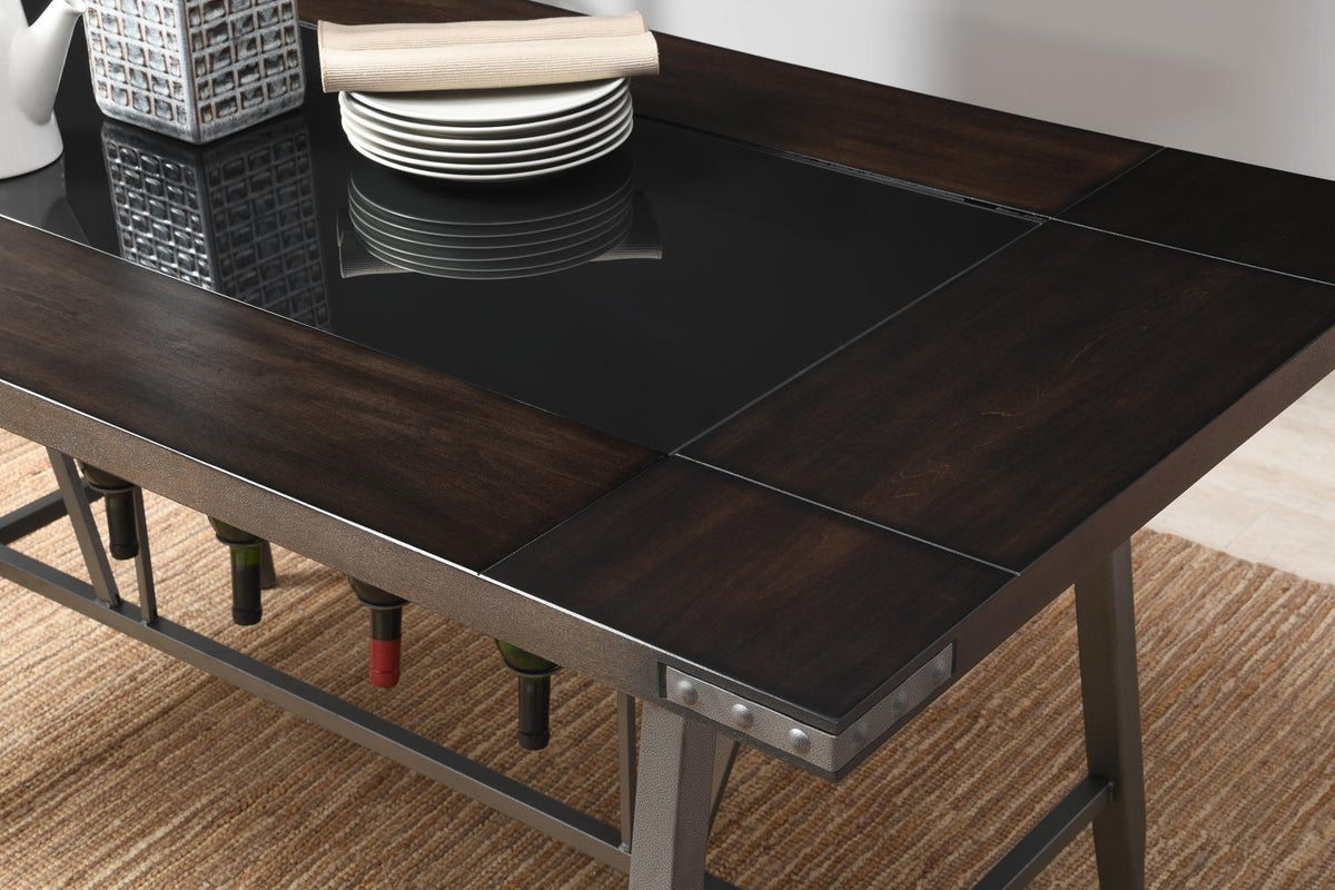 Brown Counter Height Table
