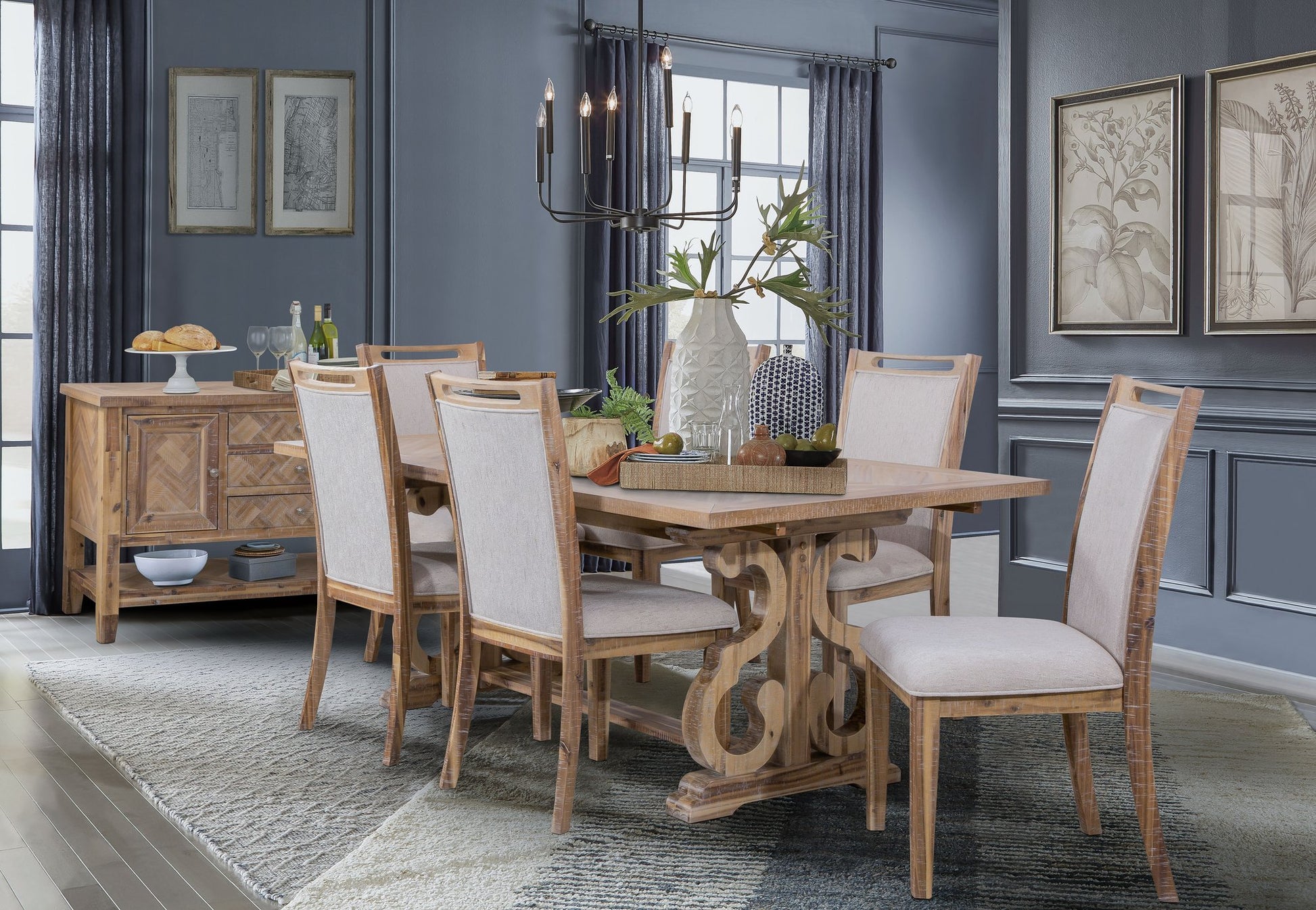 HARPER DINING 8 PIECE